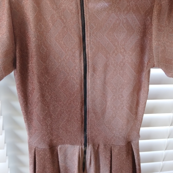LuLaRoe Midi Dress- Soft rusted Pink - Picture 8 of 8